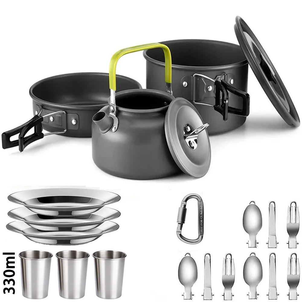 Camping Cookware Set (Non-stick)