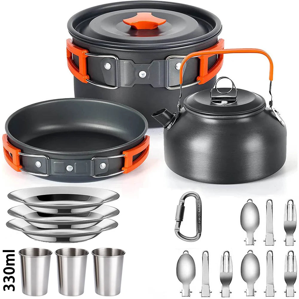 Camping Cookware Set (Non-stick)