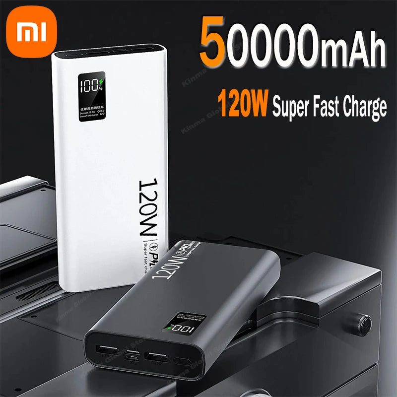 Xiaomi 120W 50000mAh High Capacity Power Bank